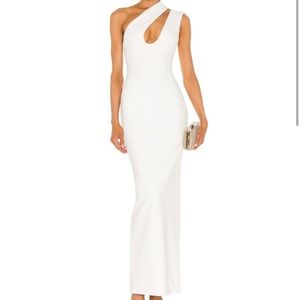 Solace London Krista Maxi White Dress. Worn once. Excellent condition.